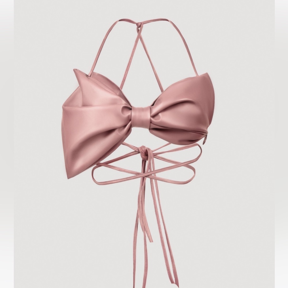 Lika Pink bow top New with Tags! - Picture 2 of 9